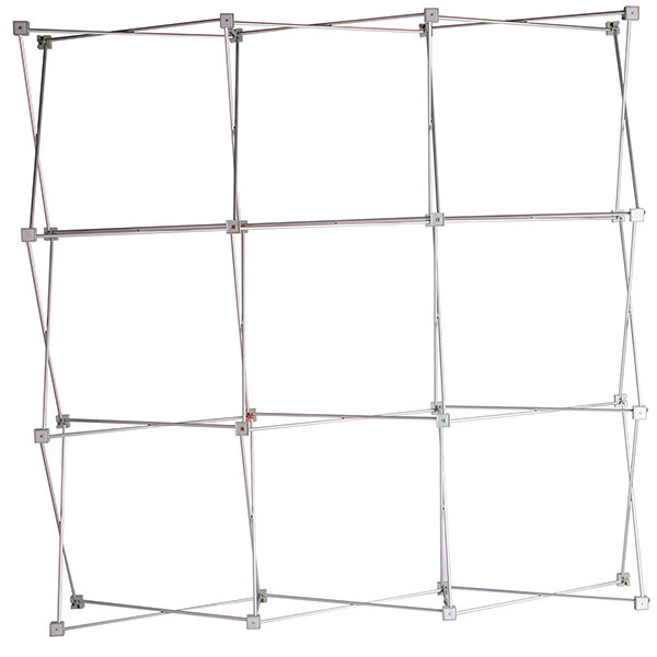 Bärbar aluminium vikbar kommersiell pop-up vägg 