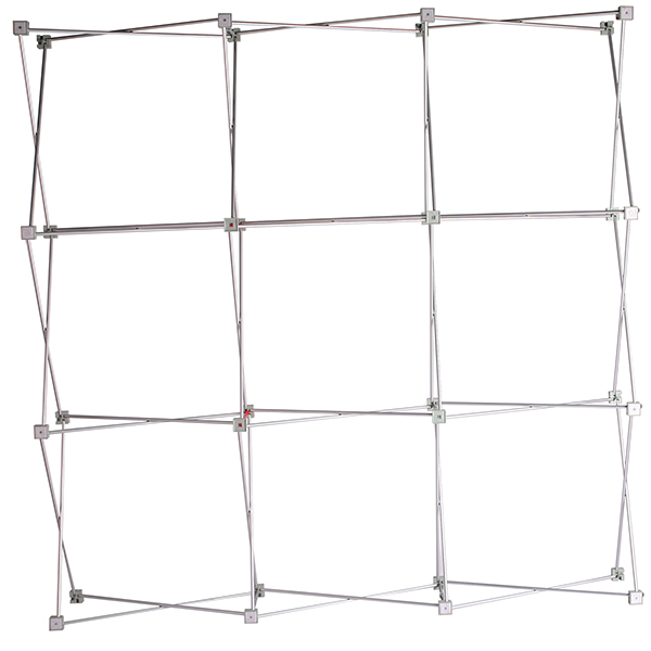 Bärbar aluminium vikbar kommersiell pop-up vägg 