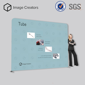  Wave Tube 10FT rak väggdisplaystativ