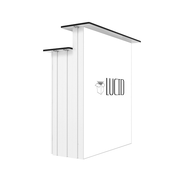 Mode LED-ljuslåda display Counter