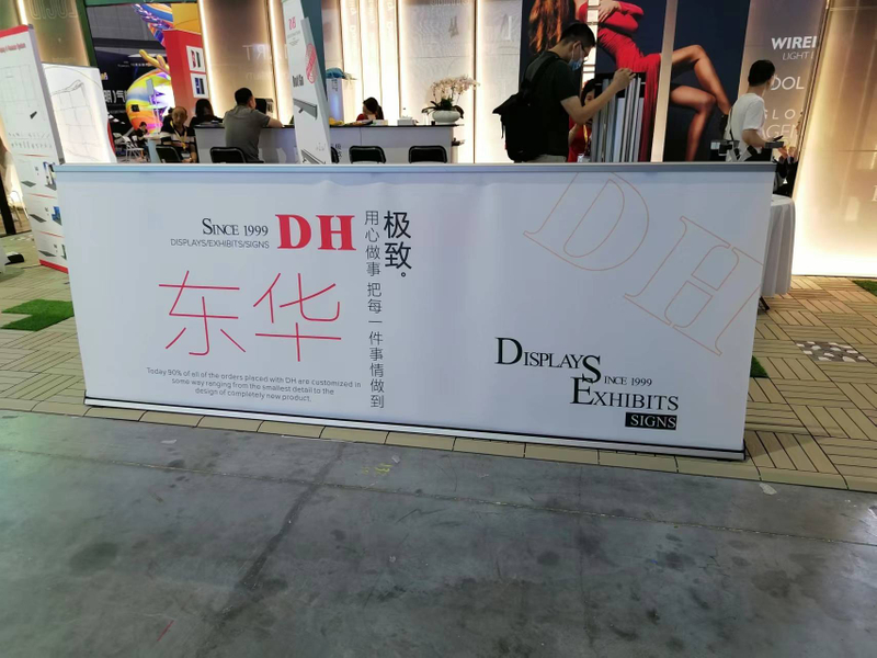 ST Aluminium vindtät dubbelsidig utomhus Roll up banner 