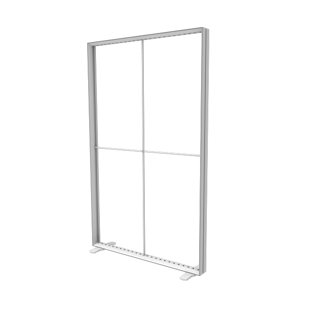 DH-LBW-100*200-Ⅱ Lysande aluminium LED-ljuslåda för marknadsföring
