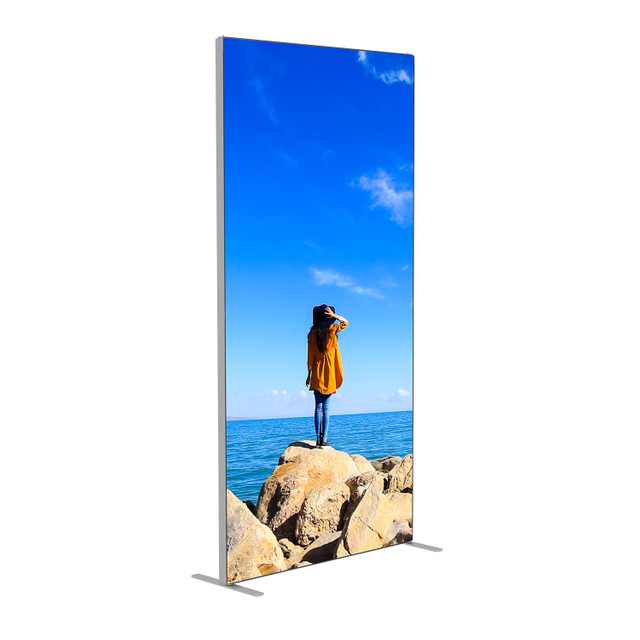 Reklam Bärbart aluminium fällbart displayställ 