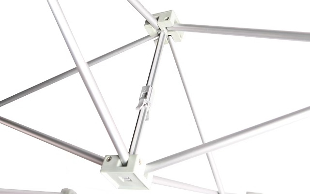 Bärbar aluminium vikbar kommersiell pop-up vägg 