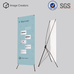 Professionellt bärbart displayställ X Banner Model C